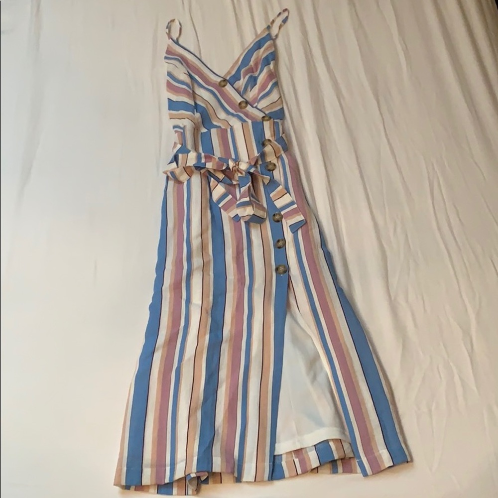 Fashion on Earth Candy Girl Belted Maxi